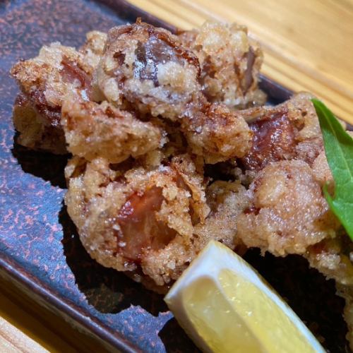 砂ずりの唐揚げ