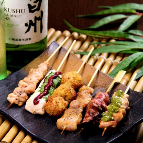 Enjoy the taste of yakitori!