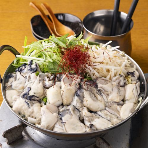 特選　たっぷり牡蠣鍋
