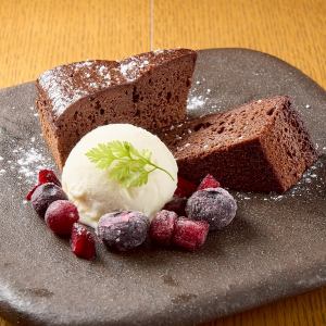 しっとり濃厚チョコブラウニー