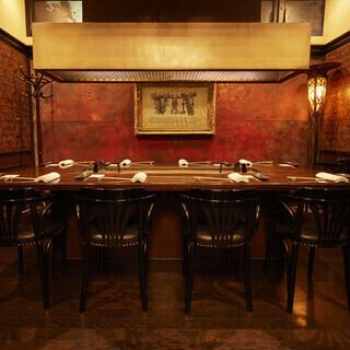 個室の予約も承ります