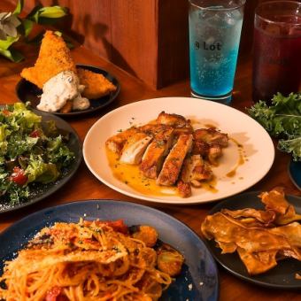 【選べるデザート】フィッシュフライやパスタが楽しめる全6品5000円(税込)→4500円(税込)