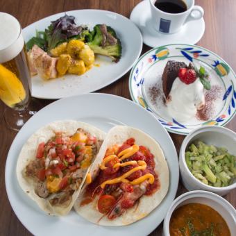 【とにかく旨い!】自家製タコスが堪能できる『タコスセット』