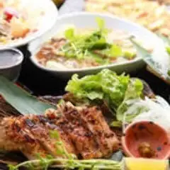 国産地鶏の胡椒焼き