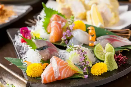【飲み放題付】旬の食材や金沢直送の鮮魚が味わえる1番人気の「げんげコース」