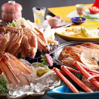 【豪華カニ鍋】<かにづくし>厳選の5Lサイズを贅沢に使用!豪華カニ鍋コース