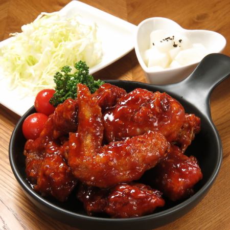 Yangnyeom Chicken (Spicy×★☆☆) Large/Medium/Small