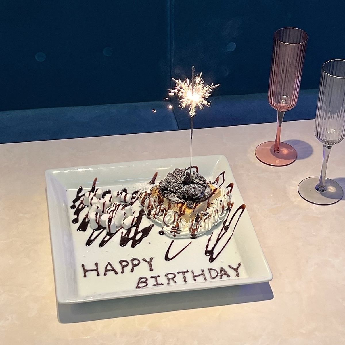 5 major birthday benefits available★An unforgettable surprise at a Korean-style cafe♪