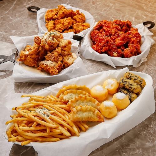 ★Share and HAPPY★Party Set [A or B] Perfect for a large number of people, share the popular love chicken menu at a great price♪
