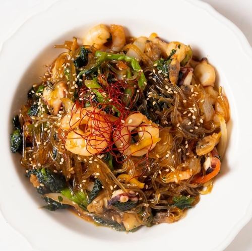 海鮮チャプチェ