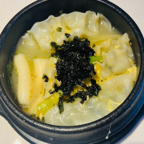 もち餃子スープ