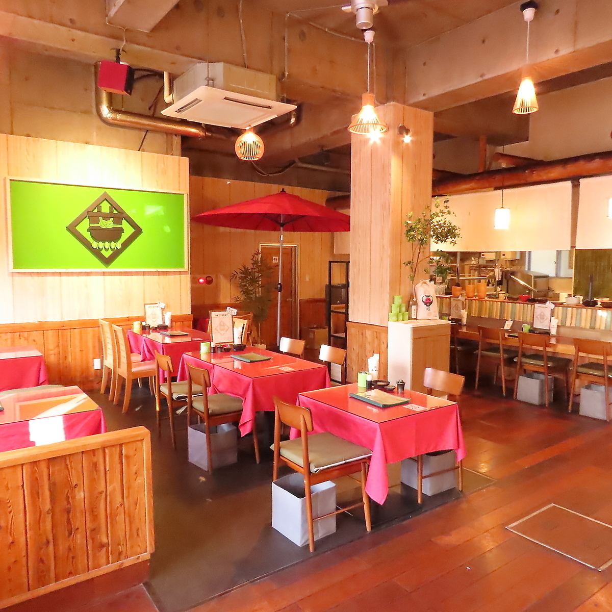 店名の通り和の雰囲気漂う店内はとても可愛らしいです☆