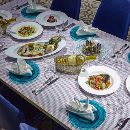 【平日限定】気軽に楽しむWメインカジュアルコース＋乾杯スパークリングワイン