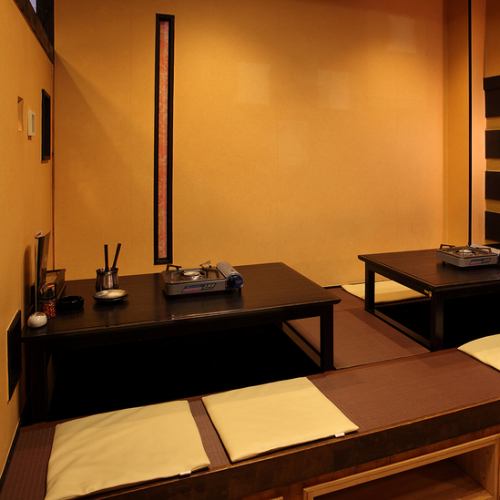 A tatami room recommended for a banquet