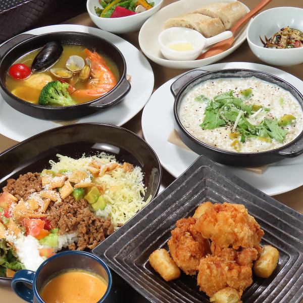 [Enjoy popular dinner dishes on a plate☆] Lunch