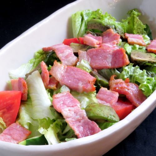Bacon and Avocado Caesar Salad