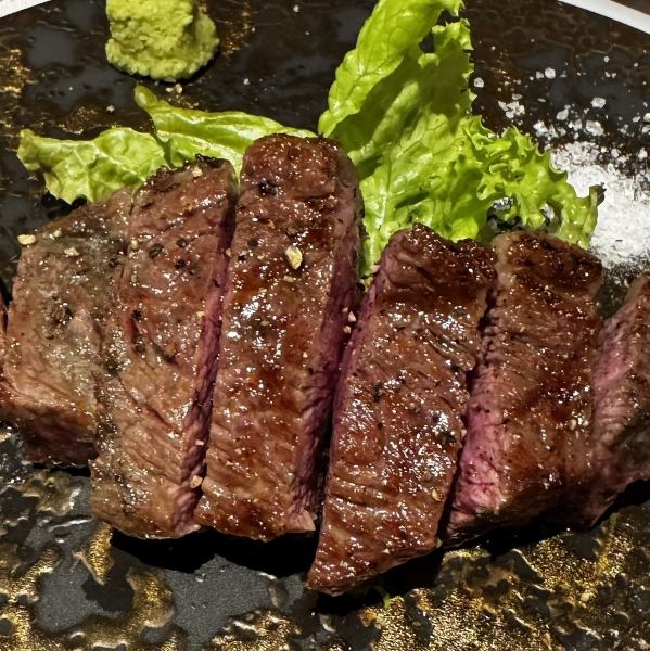 【当日仕入の極上和牛！炭火で厚切りを堪能する贅沢◎】本日のいち推し和牛の厚切り炭火焼き(150g)