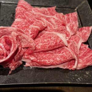 特選和牛の焼きしゃぶ