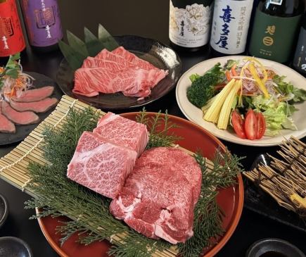 【お一人様6000！博多牛臣蔵！春のお料理おまかせプラン！】3名様からご予約可能！