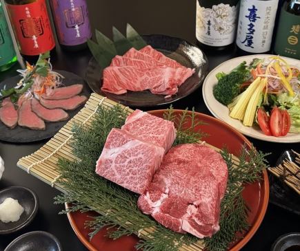 【お一人様7000円！博多牛臣蔵！春のお料理おまかせプラン！】3名様からご予約可能！
