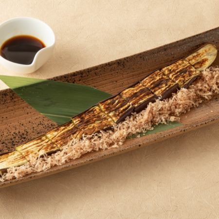 熊本県産大長なすの炙り