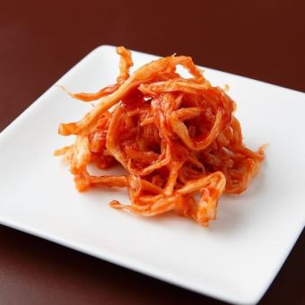 Dried squid kimchi