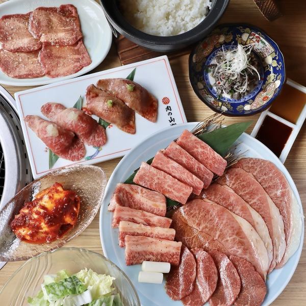 【飲み放題付】 ◇◆6000円コース◆◇ 〈上カルビ・肉寿司・上ハラミ・銀シャリなど・・〉
