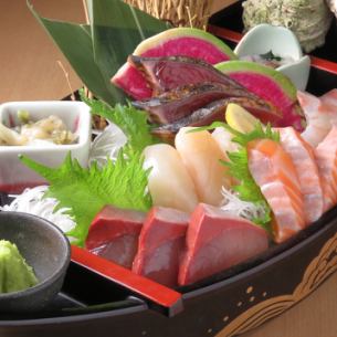 Assorted 7 kinds of sashimi