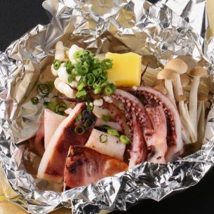 Grilled squid with this foil // Roast beef tailoring
