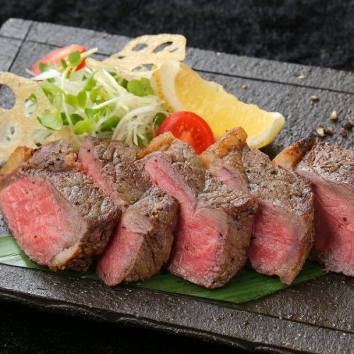 Grilled domestic beef sirloin