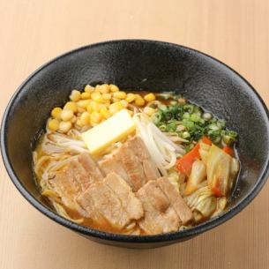 Hokkaido specialty miso butter ramen