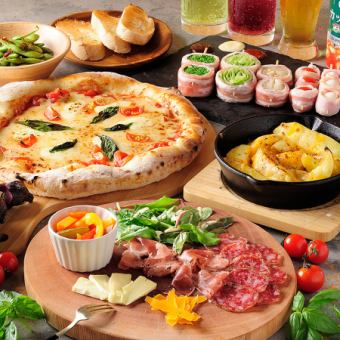 【飲み放題付き◆】≪全７品≫各種宴会にもピッタリ！プレミアムコース　4,800円（税込）