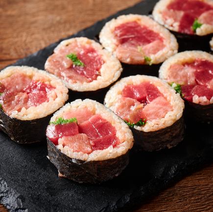 ★Our most popular★ 2.5 hour all-you-can-drink course <4500 yen> <9 dishes [Tsuruya Futomaki Course]