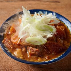 Beef tendon stew with Saikyo miso