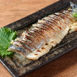 Grilled marinated mackerel