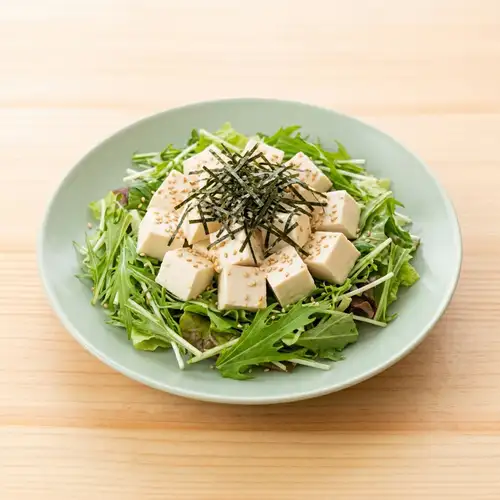 豆腐サラダ