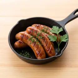 철판 소시지 그릴