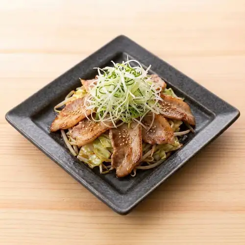 豚トロ鉄板焼き