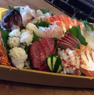 新鮮な魚介類