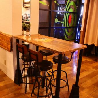 フードもドリンクもダーツも楽しめるお席です！