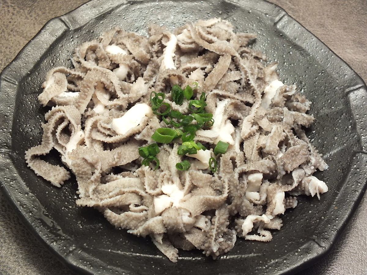 美味しい生センマイ、あります！