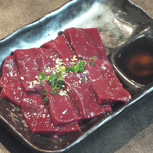 肝臟非常新鮮，可以生吃！