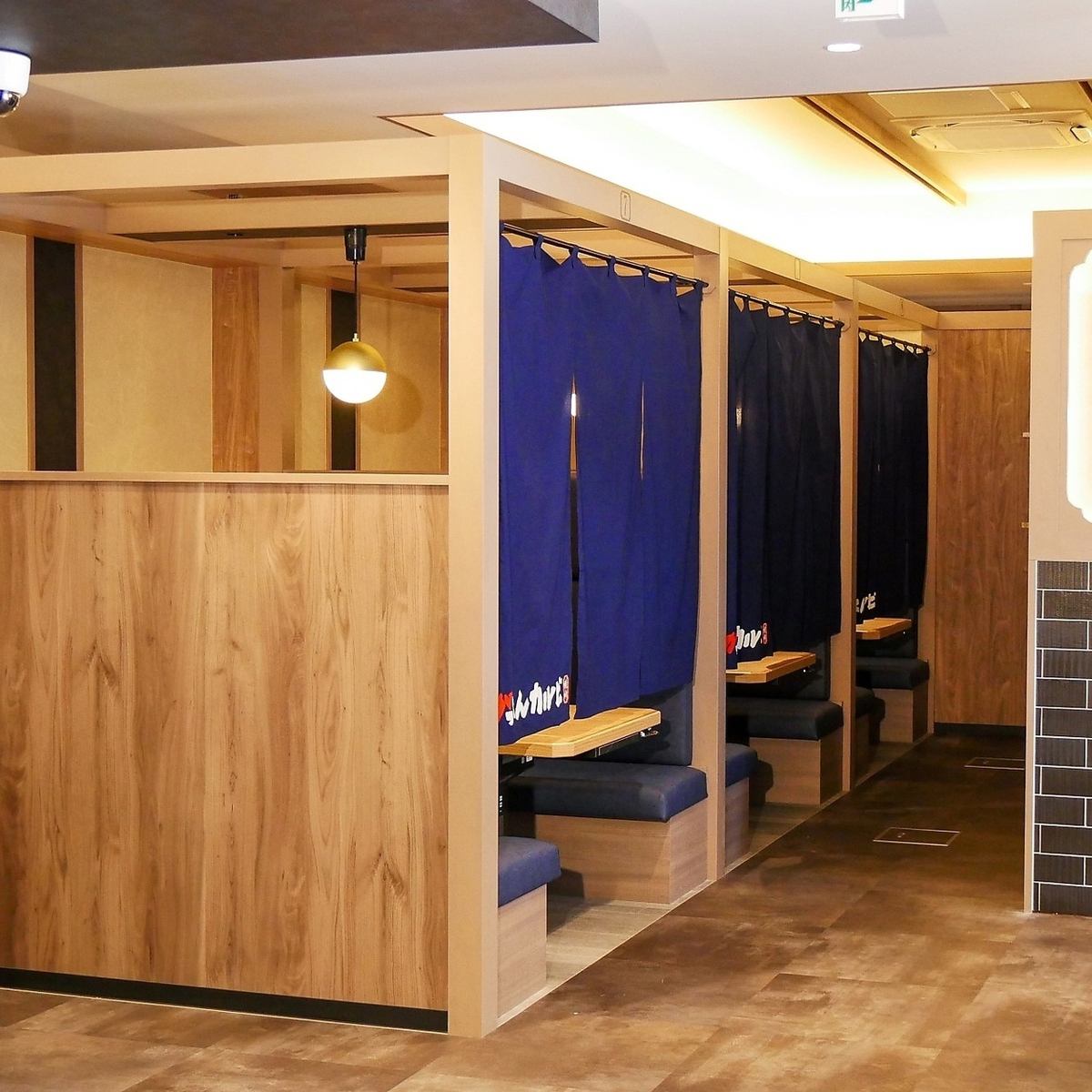 熊谷駅北口徒歩7分!広々とした半個室で、ゆっくりとお食事を♪