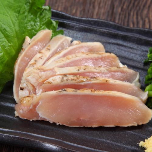 Satsumadori chicken breast meat tataki