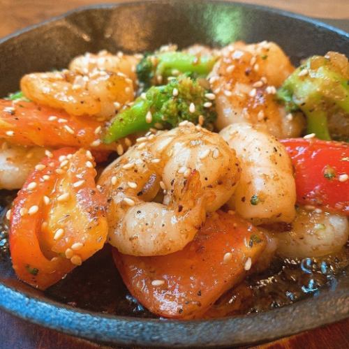 Grilled Shrimp with Garlic Butter