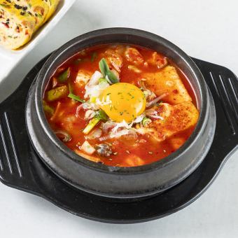 해물 순두부 치게