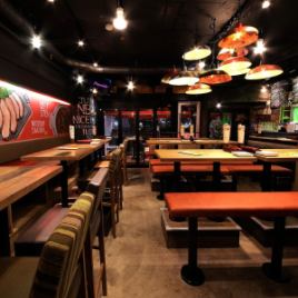 Table seats for up to 58 people ☆ Can be used by groups such as farewell party ♪