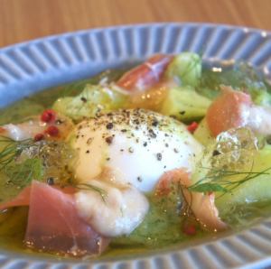 <Limited quantity> Fresh melon, prosciutto and burrata