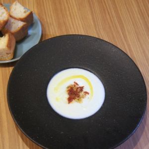 Cauliflower and potato potage