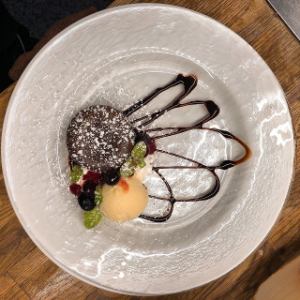 フォンダンショコラ　バニラトッピング